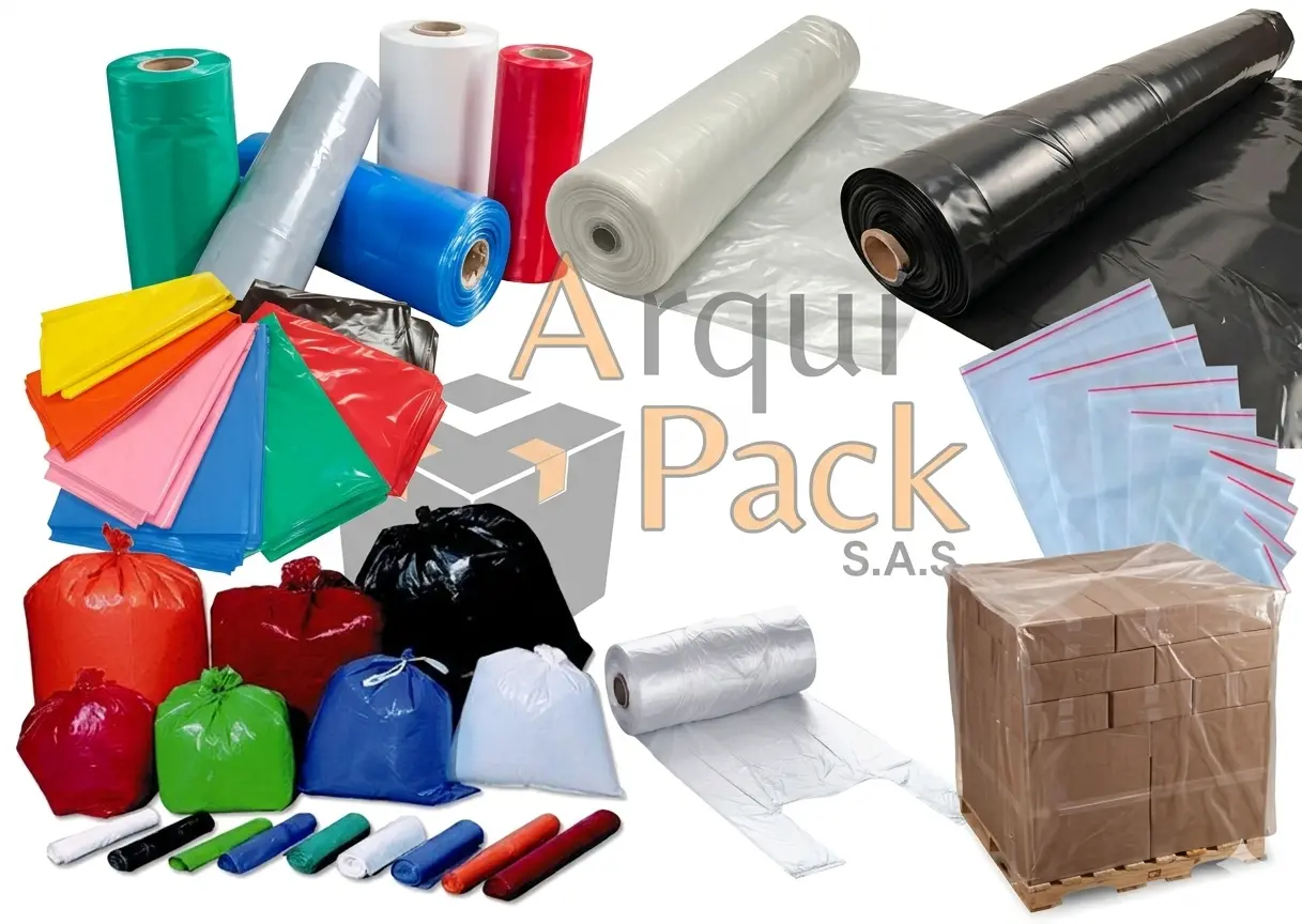 Bolsas plásticas industriales Colombia Arquipack