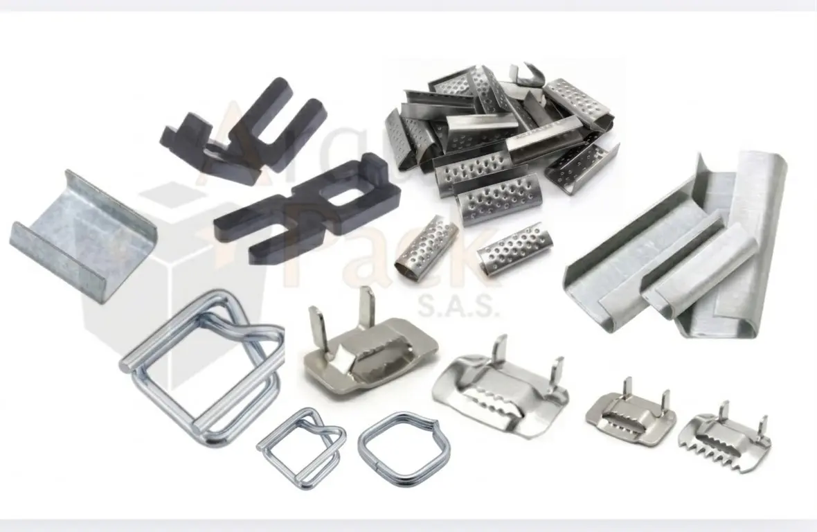 Grapas y hebillas para zuncho Colombia Arquipack